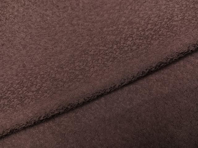 平和屋着物●上質な色無地　濃色　正絹　逸品　AABM0646ph