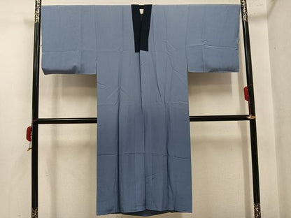 平和屋着物●男性　長襦袢　袷　松　暈し染め　正絹　逸品　AABM0694ph