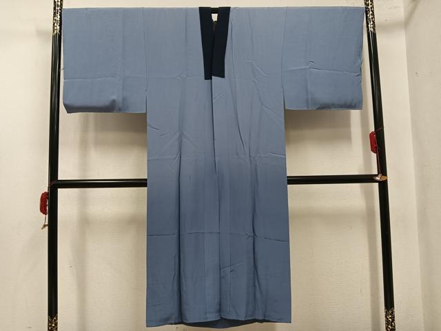 平和屋着物●男性　長襦袢　袷　松　暈し染め　正絹　逸品　AABM0694ph