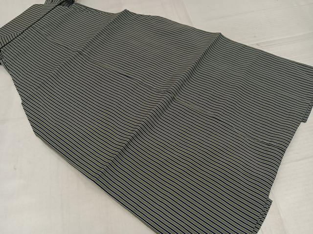 平和屋着物●男性　行灯袴　縞　正絹　逸品　未使用　AABM0707ph