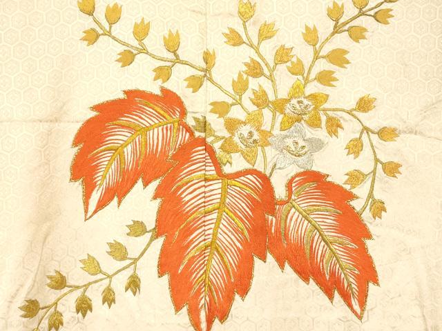 平和屋本店●色打掛　和装　婚礼　結婚式　花嫁　神社挙式　総刺繍　桐花文　金銀糸　逸品　AABM0834fw