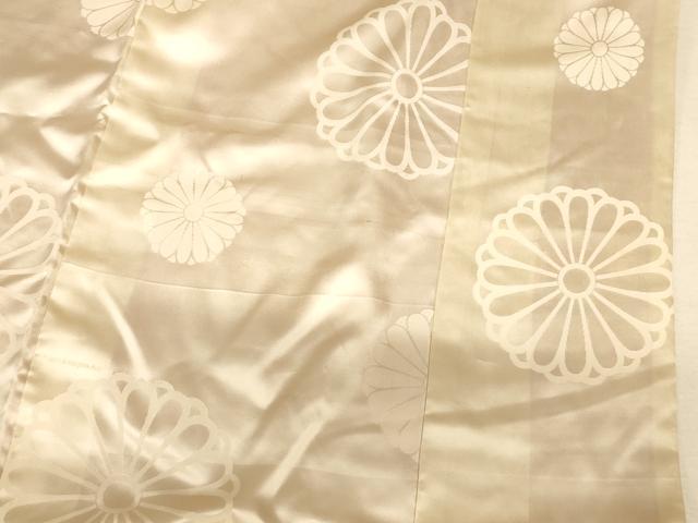 平和屋本店●白打掛　白無垢　和装　婚礼　結婚式　花嫁　神社挙式　舞花文　逸品　AABM0838fw