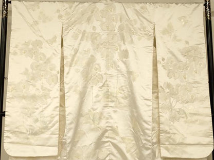 平和屋本店●白打掛　白無垢　和装　婚礼　結婚式　花嫁　神社挙式　花蝶文　逸品　AABM0840fw