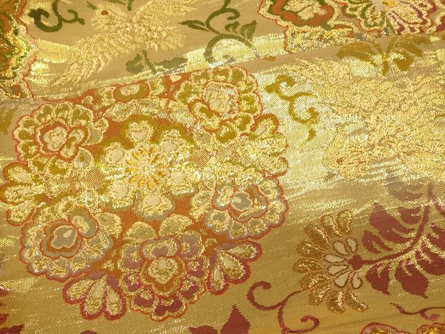 平和屋本店●色打掛　和装　婚礼　結婚式　花嫁　神社挙式　刺繍　正倉院花鳥文　更紗花文　金銀糸　逸品　AABM0846fw