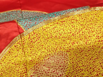 平和屋本店●色打掛　和装　婚礼　結婚式　花嫁　神社挙式　駒刺繍　地紙文　金糸　逸品　AABM0856fw