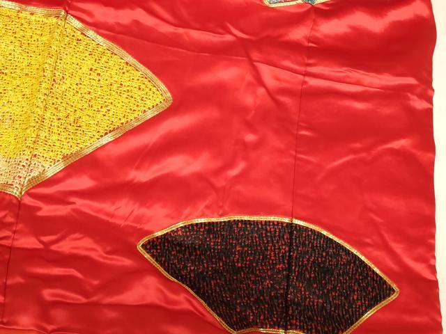 平和屋本店●色打掛　和装　婚礼　結婚式　花嫁　神社挙式　駒刺繍　地紙文　金糸　逸品　AABM0856fw