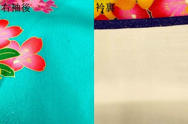平和屋本店●お引きずり・お引き摺り・引き振袖 和装 結婚式 舞妓 芸妓 芸者 駒刺繍 花蝶文 ホログラム箔 金彩 銀通し地 逸品 AABM0864fw