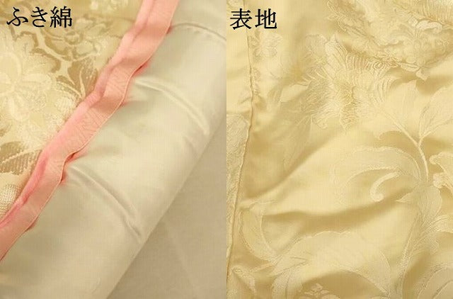 平和屋本店●白打掛　白無垢　和装　婚礼　結婚式　花嫁　神社挙式　唐織　鳳凰更紗花文　逸品　AABM0889fw