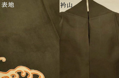 平和屋着物＊夏物　黒留袖　絽　立波文　正絹　逸品　AABM1020jd
