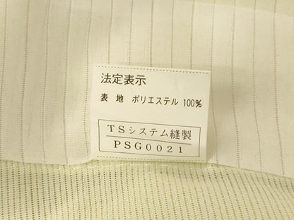 平和屋着物＊夏物　訪問着　絽　笹竹花文　暈し染め　洗える着物　AABM1025jd