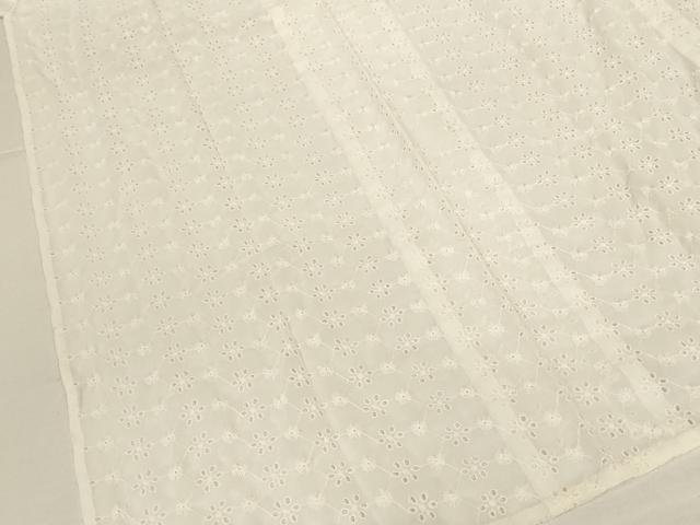 平和屋着物＊夏物　長襦袢　総レース　舞花文　洗える着物　AABM1067jd