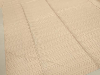平和屋着物＊夏物　銀座きしや　色無地　変わり絽　肌色　正絹　逸品　AABM1069jd