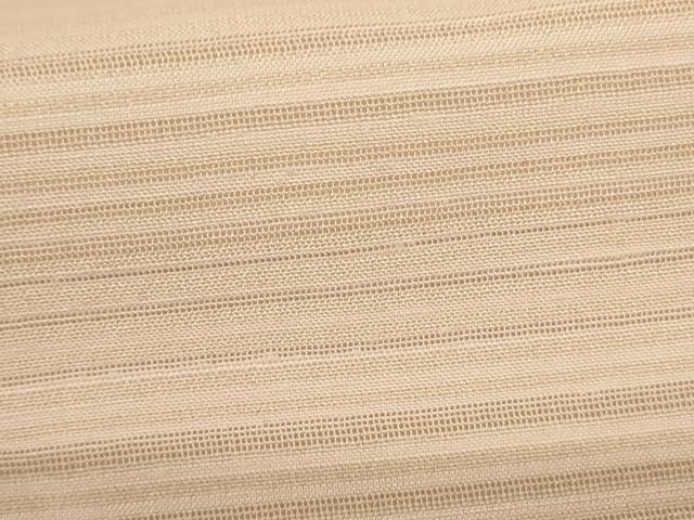 平和屋着物＊夏物　銀座きしや　色無地　変わり絽　肌色　正絹　逸品　AABM1069jd