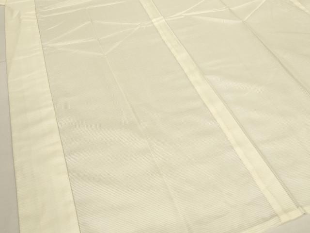 平和屋着物＊夏物　長襦袢　絽　鳥の子色　正絹　逸品　AABM1070jd