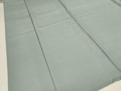 平和屋着物＊夏物　色無地　絽　青磁鼠色　正絹　逸品　AABM1094jd