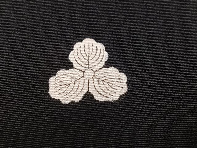 平和屋着物●豪華黒留袖　総刺繍　浜松文　金糸　正絹　逸品　AABM1134ph