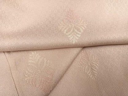 平和屋着物●訪問着　刺繍　花菱文　正絹　逸品　AABM1166ph