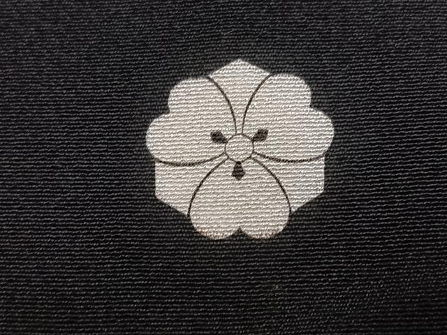 平和屋着物●豪華黒留袖　駒刺繍　花唐草文　金彩　正絹　逸品　AABM1187ph