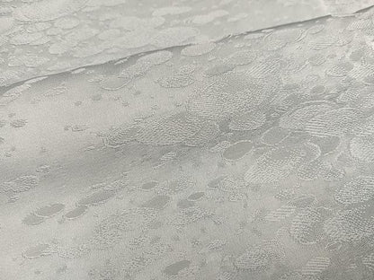 平和屋着物●上質な色無地　霞地紋　蕎麦切色　正絹　逸品　AABM1219ph