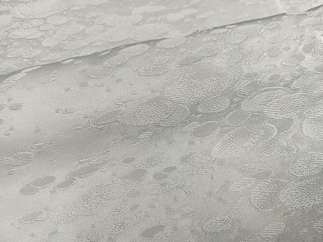 平和屋着物●上質な色無地　霞地紋　蕎麦切色　正絹　逸品　AABM1219ph