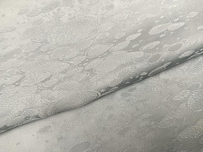 平和屋着物●上質な色無地　霞地紋　蕎麦切色　正絹　逸品　AABM1219ph