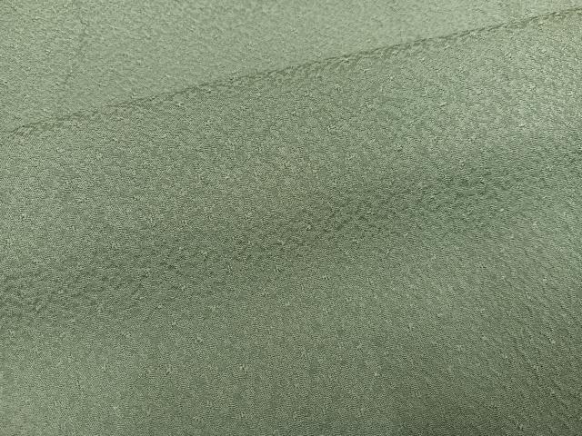 平和屋着物●上質な色無地　薄青色　正絹　逸品　AABM1227ph