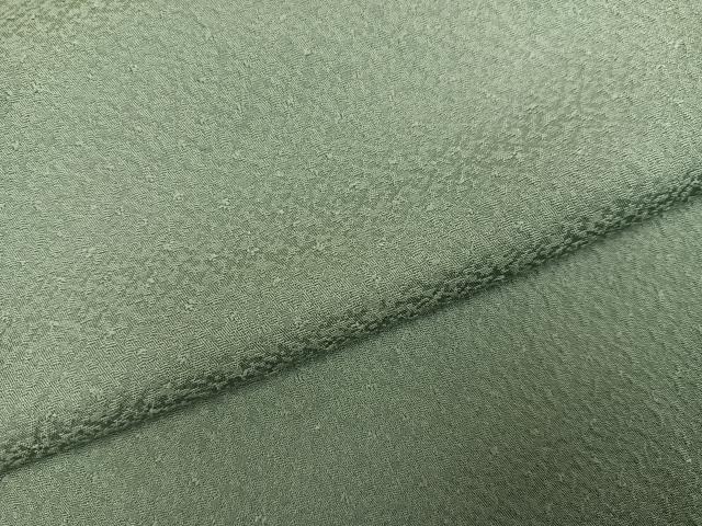 平和屋着物●上質な色無地　薄青色　正絹　逸品　AABM1227ph