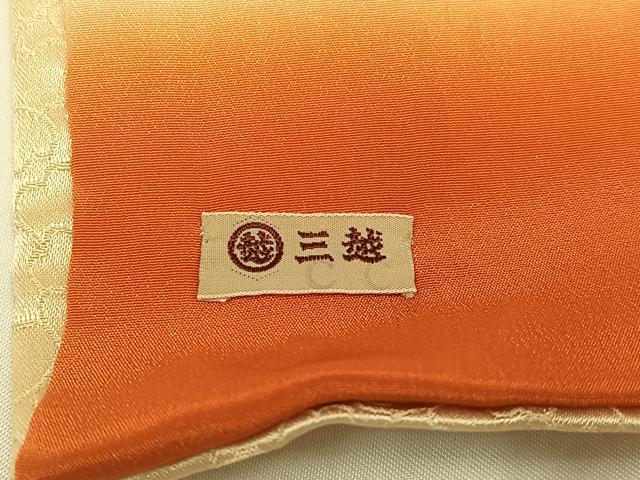 平和屋着物●訪問着　駒刺繍　几帳花文　暈し染め　金彩　三越扱い　正絹　逸品　AABM1258ph