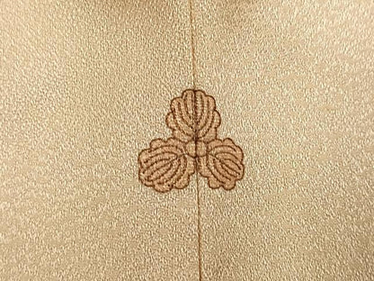 平和屋着物●訪問着　駒刺繍　船　正絹　逸品　AABM1269ph