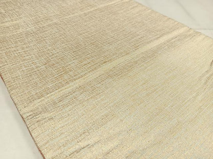 平和屋着物◎両面　全通柄袋帯　霞文　金銀糸　正絹　逸品　AABM1467bw