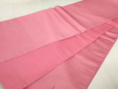 平和屋着物◎太鼓柄袋帯　霞文　枝花　銀糸　正絹　逸品　AABM1497od