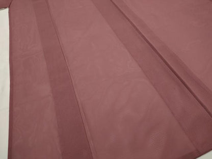 平和屋着物＊夏物　色無地　絽　浅蘇芳色　洗える着物　AABM1562st