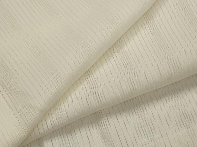 平和屋着物＊夏物　長襦袢　縦絽　胡粉色　正絹　逸品　AABM1563st