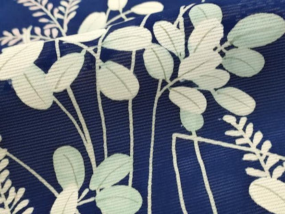 平和屋着物＊夏物　訪問着　絽　草花文　正絹　逸品　AABM1566st