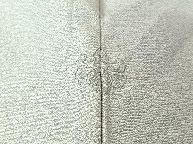 平和屋着物▽訪問着　単衣　草花文　金彩　正絹　逸品　AABM1802jh