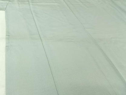 平和屋着物▽上質な色無地　単衣　水色　正絹　逸品　AABM1843jh
