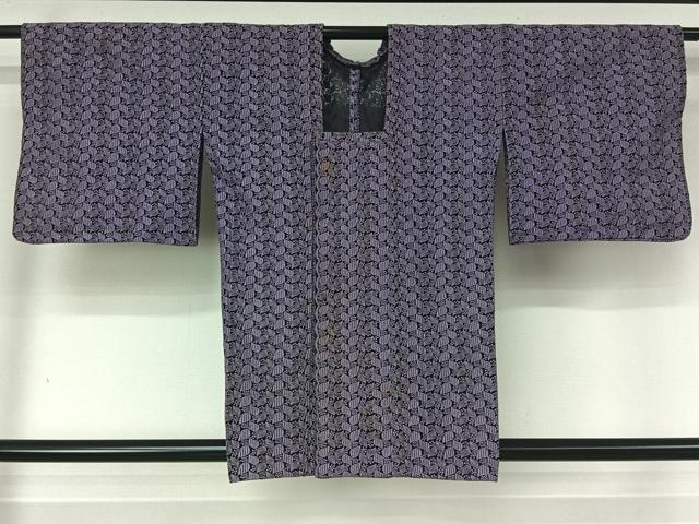 平和屋着物▽道行コート　スリーシーズン　春夏秋　塵除け　草花文　AABM1845jh