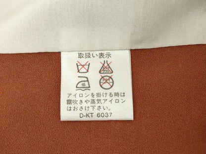 平和屋着物●訪問着　型染め　吉祥花鳥文　正絹　逸品　AABM2003cs