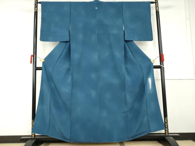 平和屋着物●二代目清次郎　手描き　小紋　霞文　暈し染め　正絹　逸品　AABM2013cs