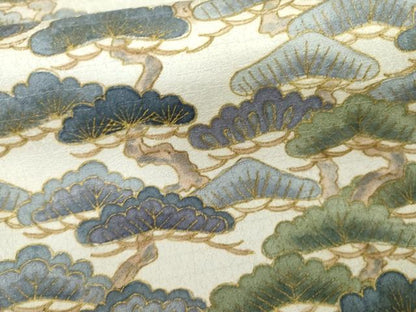 平和屋着物●訪問着　作家物　枝松　暈し染め　正絹　逸品　AABM2015cs