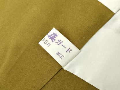 平和屋着物●染色工房　室華風　小紋　霞文　正絹　逸品　AABM2029cs