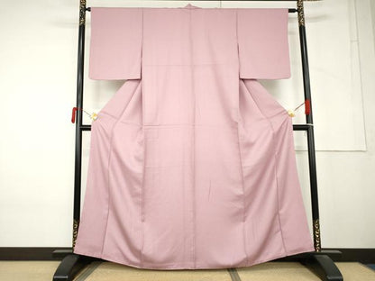 平和屋着物●江戸小紋　極小鮫小紋柄　正絹　逸品　AABM2087cs