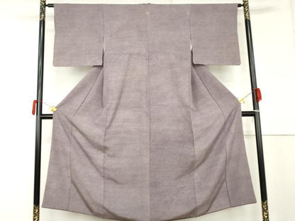 平和屋着物●江戸小紋　鮫小紋柄　正絹　逸品　AABM2088cs