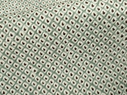 平和屋着物●大変加工の良い総絞り小紋　正絹　逸品　AABM2094cs
