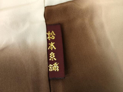 平和屋着物●江戸小紋　極小鮫小紋柄　反端付き　正絹　逸品　AABM2117cs
