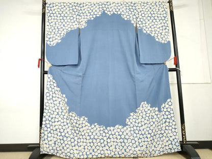 平和屋着物●訪問着　桜　正絹　逸品　AABM2146cs