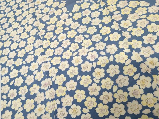 平和屋着物●訪問着　桜　正絹　逸品　AABM2146cs