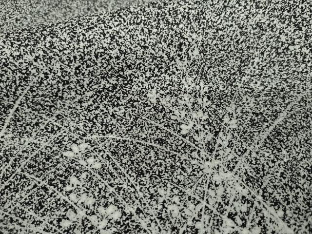 平和屋着物●訪問着　枝花文　たたき染め　正絹　逸品　AABM2157cs