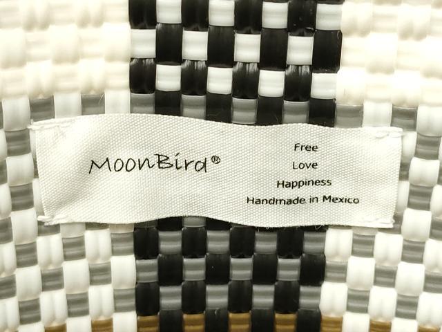 平和屋着物▼ファッション小物　MoonBird メルカドバッグ 籠バッグ ビニールバッグ トート ハンドメイド メキシコ製　逸品　AABM2166ay