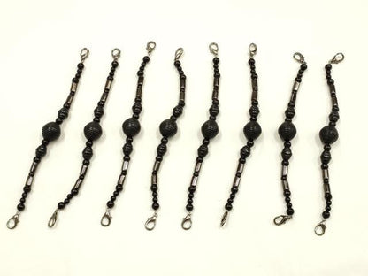 平和屋着物▼男性　和装小物　羽織紐まとめて8点　逸品　AABM2177ay